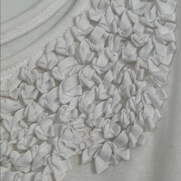 Talbots White Embellished Tank Top - Picture 4 of 7